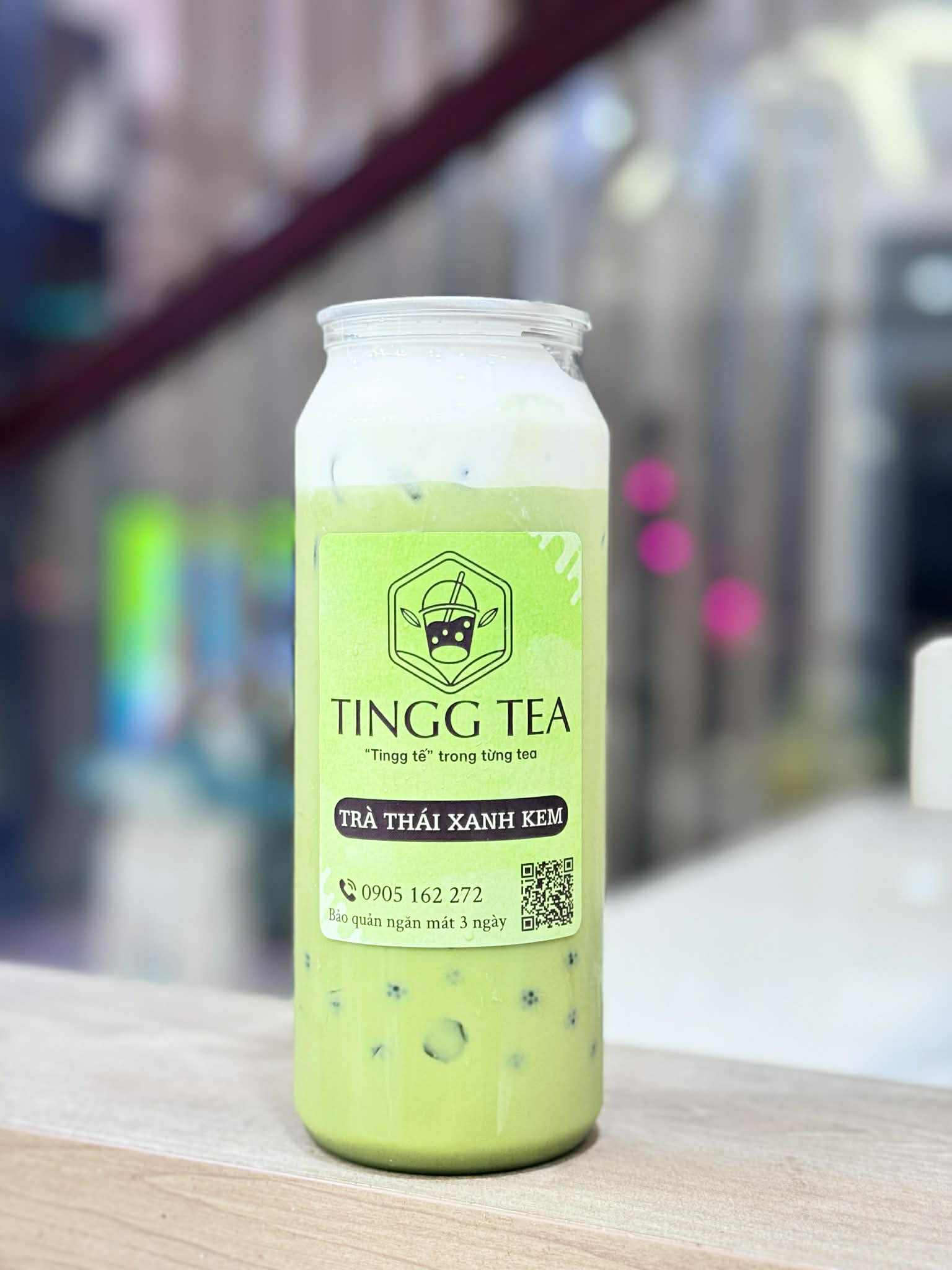 Trà Sữa Thái Xanh Kem Cheese